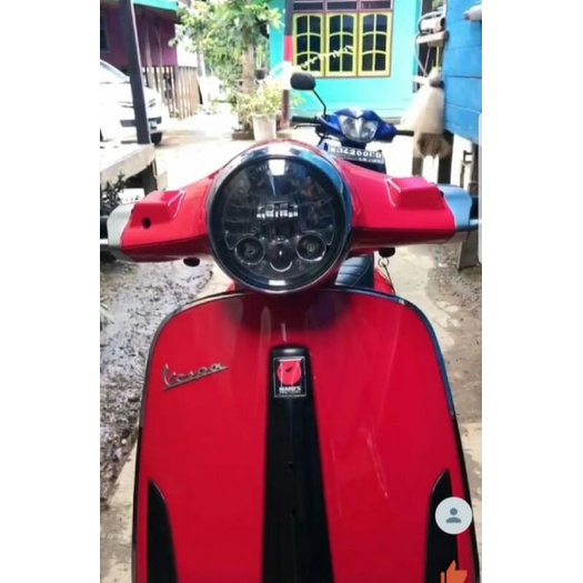 LAMPU DAYMAKER 16 LED HEADLAMP 5 ,75 INCH JAPSTYLE FUNGSI SENJA white