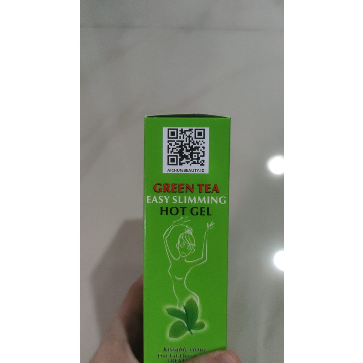 [ORI] AICHUN SLIMMING HOT GEL VARIAN GREENTEA 100% AMPUH MELANGSINGKAN DAN MERAMPINGKAN DALAM 7 HARI