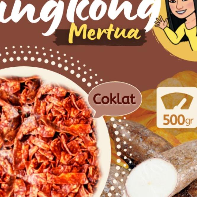 

FRESHH keripik singkong coklat 1/2 kg T5D**