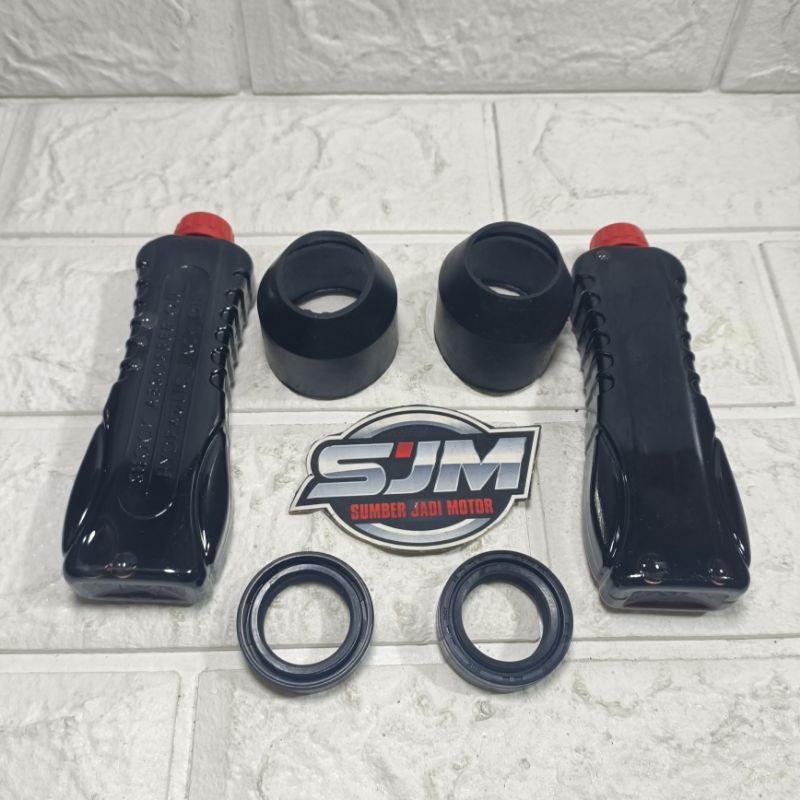 Seal sil karet debu sok shock skok depan rc 100 80 bravo spirit  rc100 rc80 dan oli shock