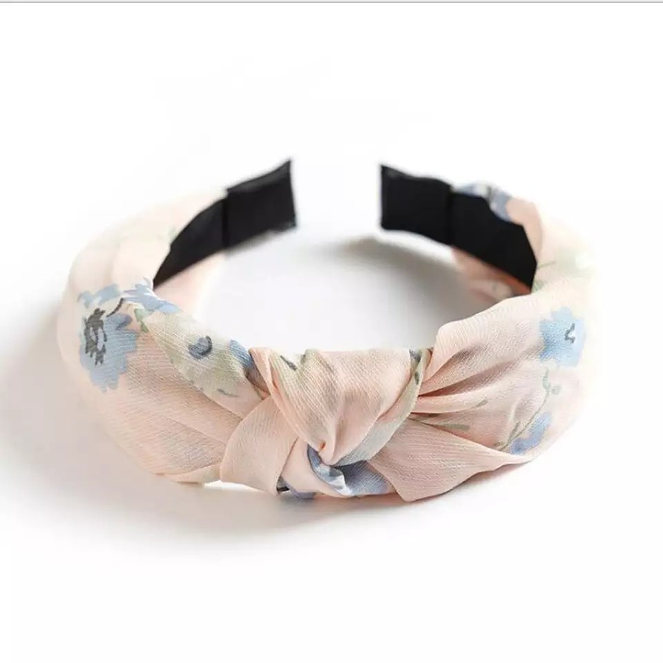 Bando Kain Fashion MF82 Lebar Gaya Korea Wanita / Bando Rambut Aksesoris kepala
