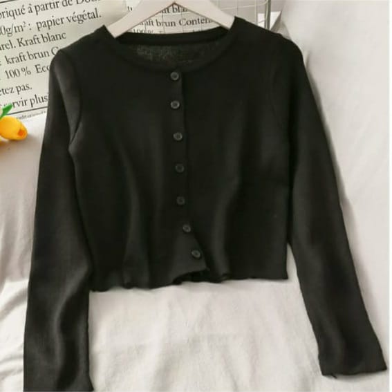 Bailey Cardi Rajut | Crop Angel Crop TOP | Ada Harga Ada Kualitas