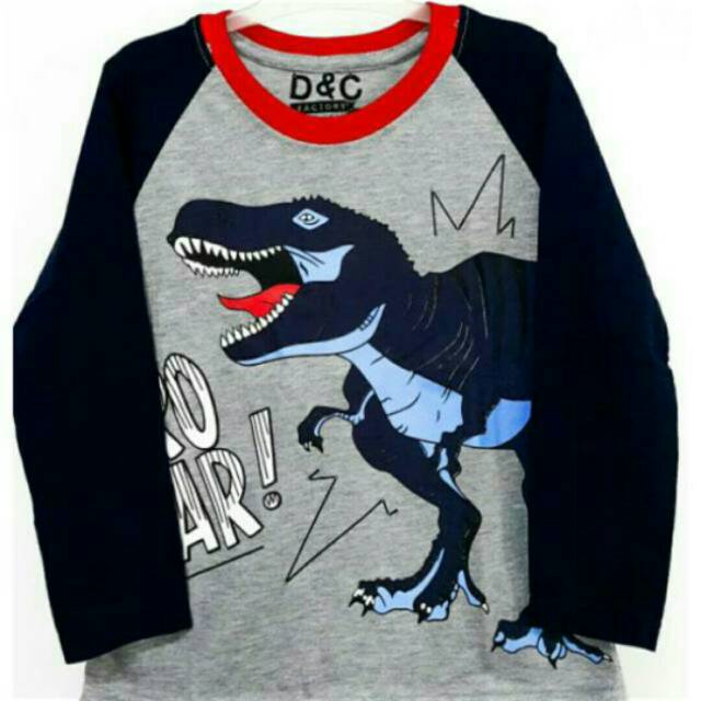 Kaos anak  Laki  laki  7 10T kaos Dino Navi kaos D C kaos 