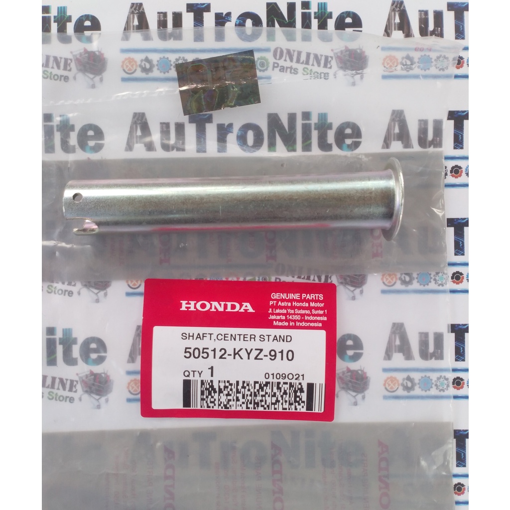 As Standar Tengah Rem Belakang Shaft Rear Brake Pivot 50512-KYZ-900 Original Honda Blade Supra X 125