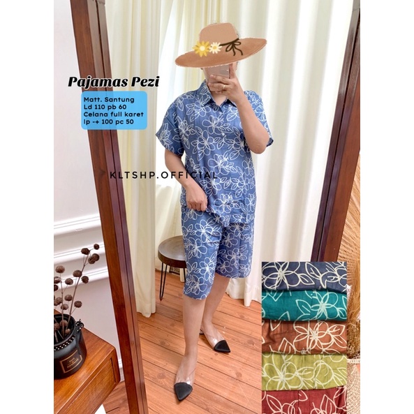 PAJAMAS SANTUNG / ONESET MURAH / SETCEL MURAH / ONE SET SULTAN