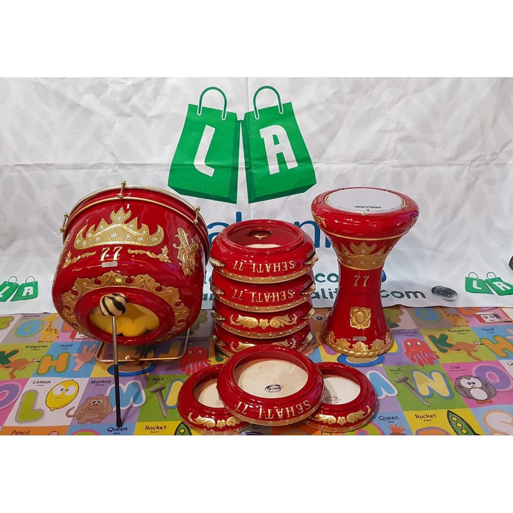 Rebana Hadroh Jepara Terbaik Kualitas Premium Fullset Lengkap