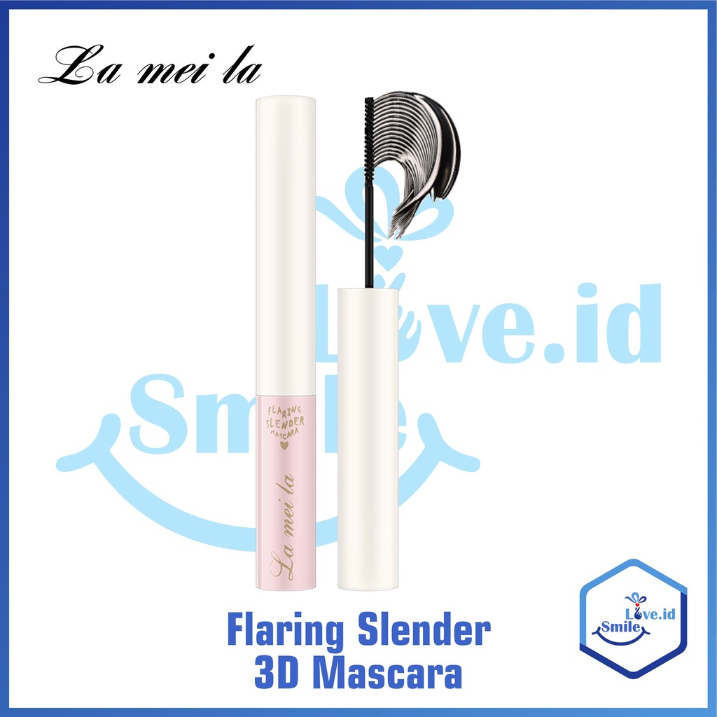 LAMEILA Mascara 3D Lash Long Wearing Formula - Long and Curly Maskara - Black and Brown L27