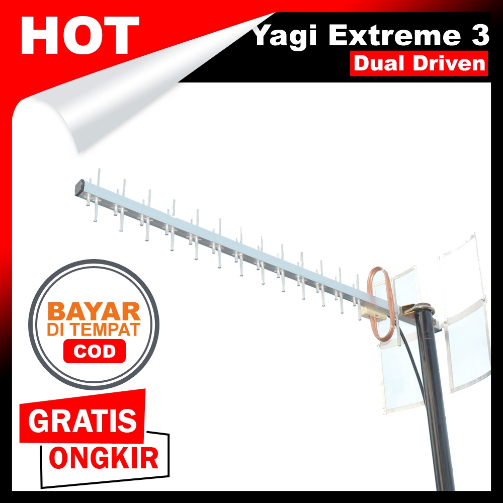 Antena Yagi Extreme 3 Dual Driven