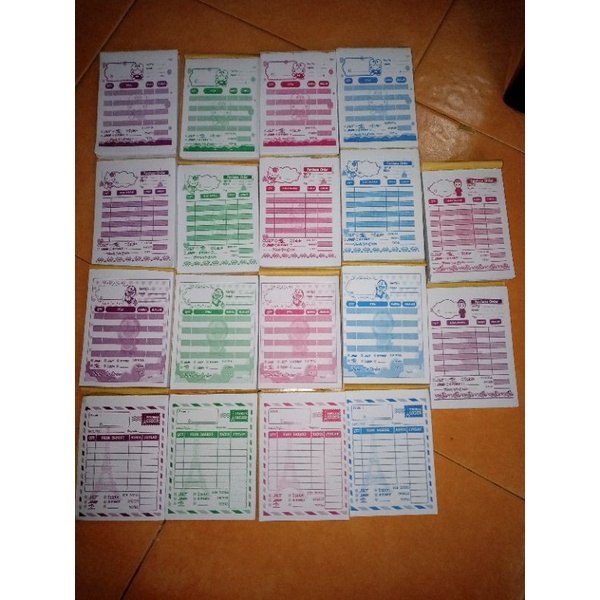 

(TERMURAH) NOTA OLSHOP,NOTA MINI LUCU MURAH