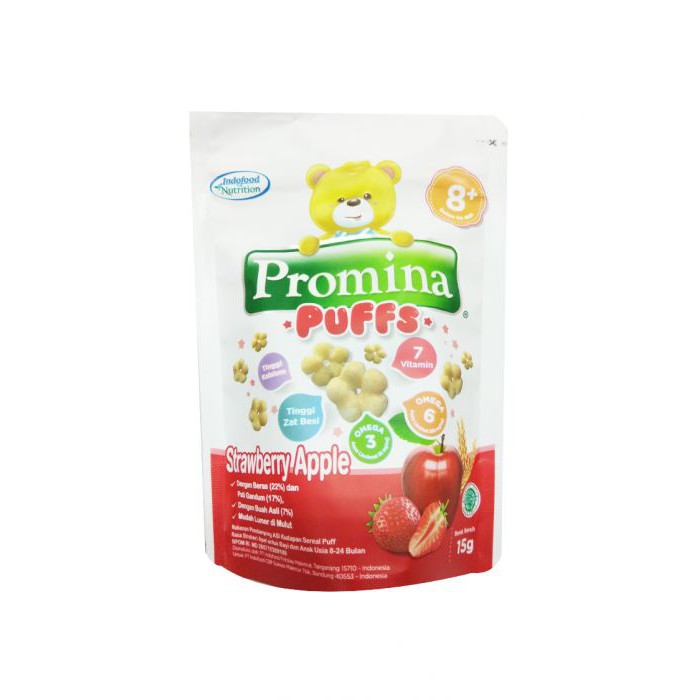 Promina Puff CRUNCHIES 15 gram / Promina PUFFS Snack Bayi 15 gr