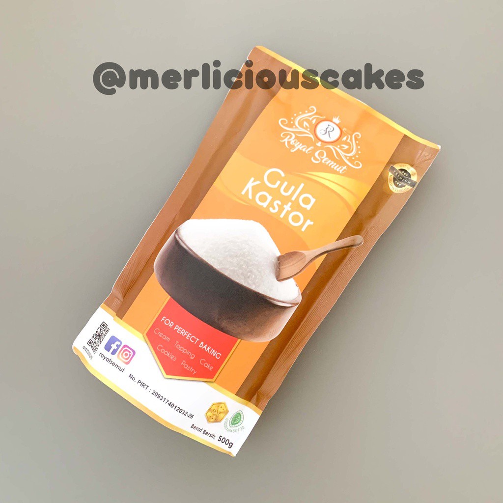 

Caster Sugar Castor Sugar Gula Kastor Royal Semut 500 Gram