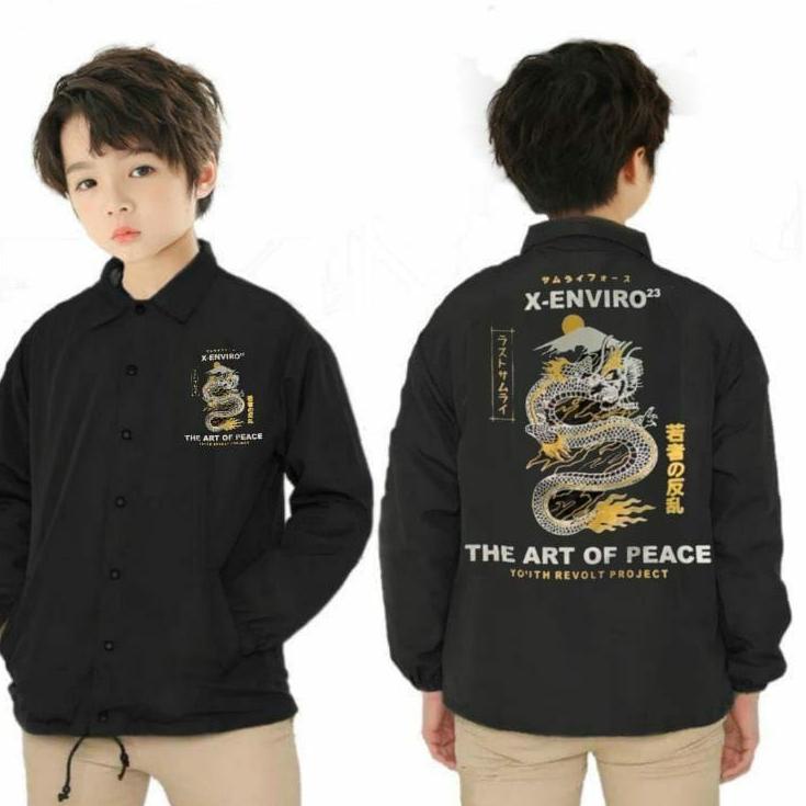 New - JAKET NAGA ANAK ANAK / JAKET COACH ANAK TANGGUNG / JAKET ANAK