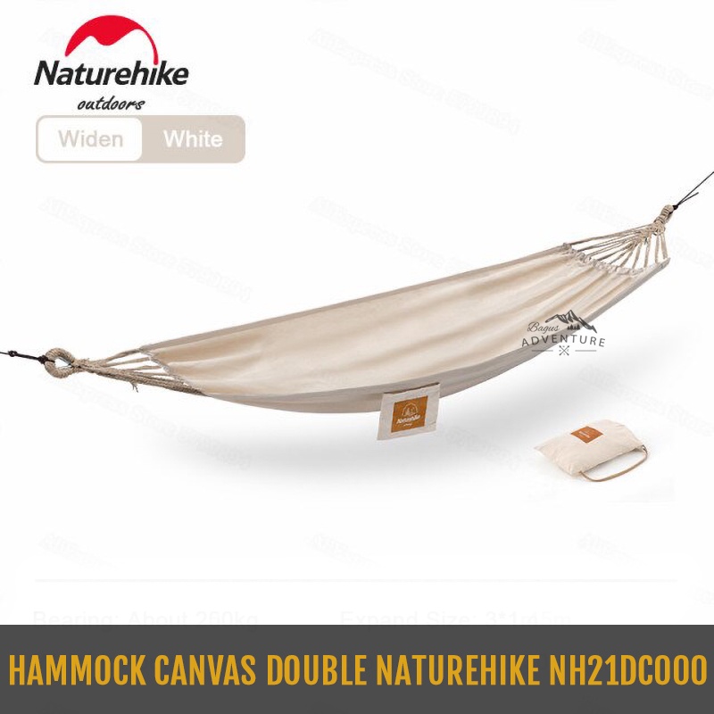 HAMMOCK DOUBLE CANVAS NATUREHIKE NH21DC000