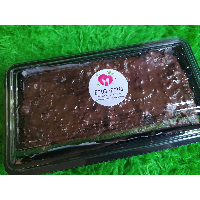 

fudgy brownies toping choco chruncy