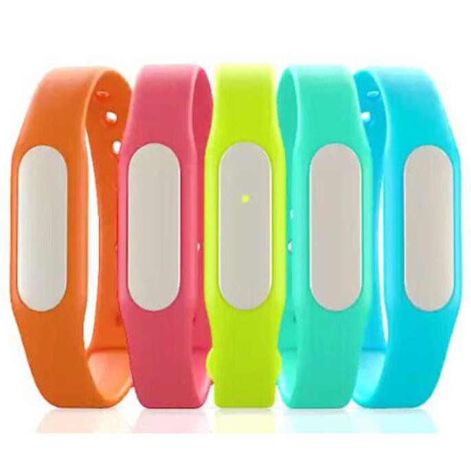 ILARISl Xiaomi Mi Band Silicon Strap Gelang Pengganti (Mi Band & Mi Band 1s) - Hitam