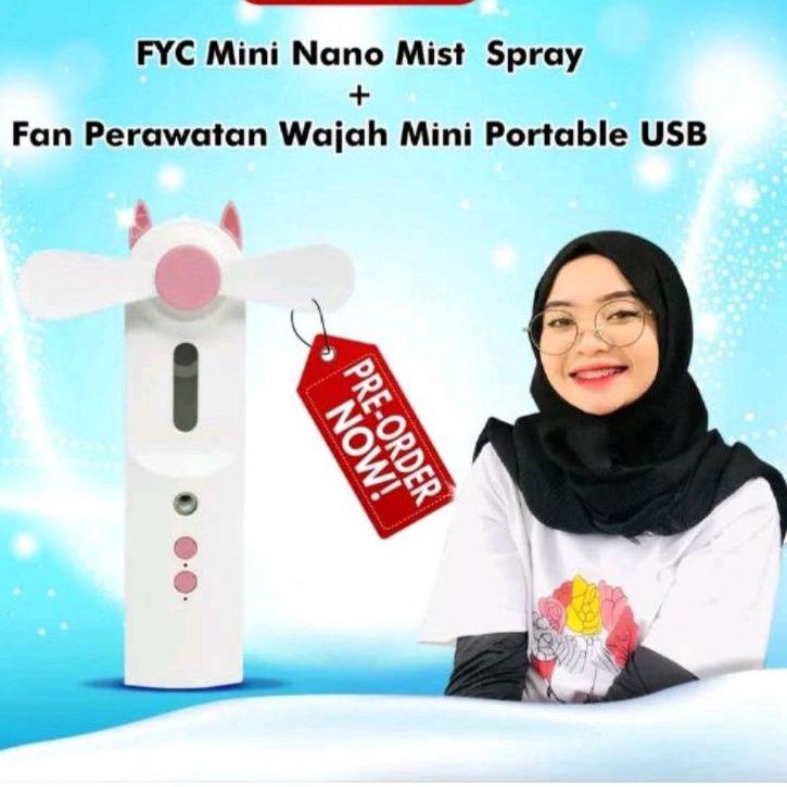 ❤️ CTD Nano Spray Generasi 2 /Nano Mish Spray +/Nano Spray kipas Best Terlaris