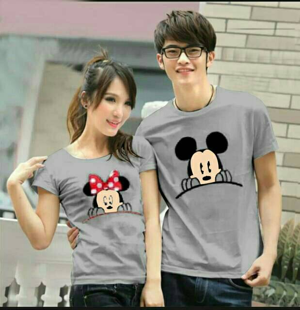 COUPLE TSHRT MINNIE / MICKY (PASANGAN)