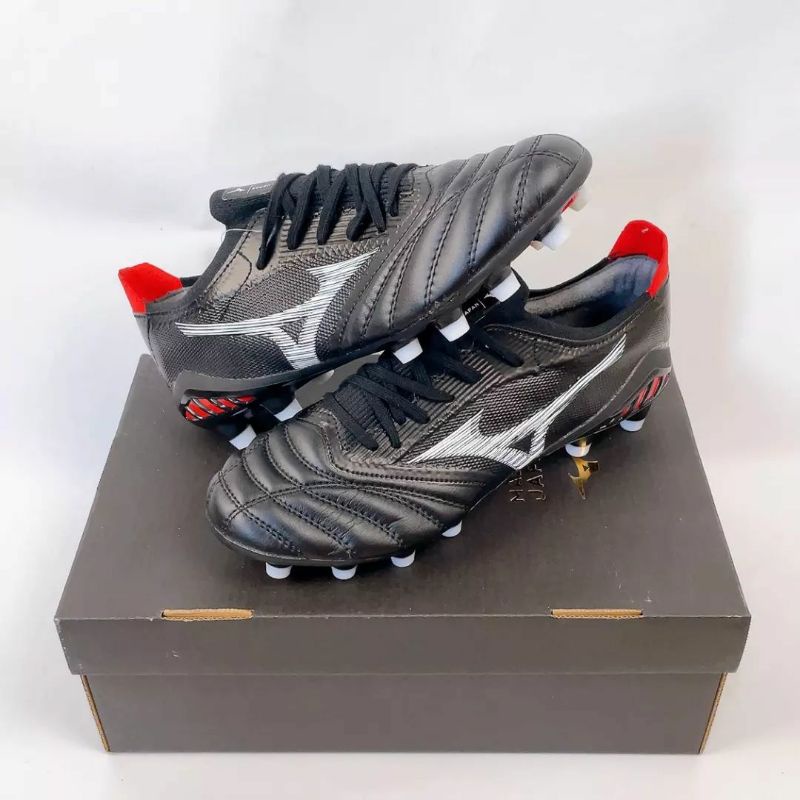 Sepatu Bola Mizuno Morelia Neo 3 Beta Elite Black White FG