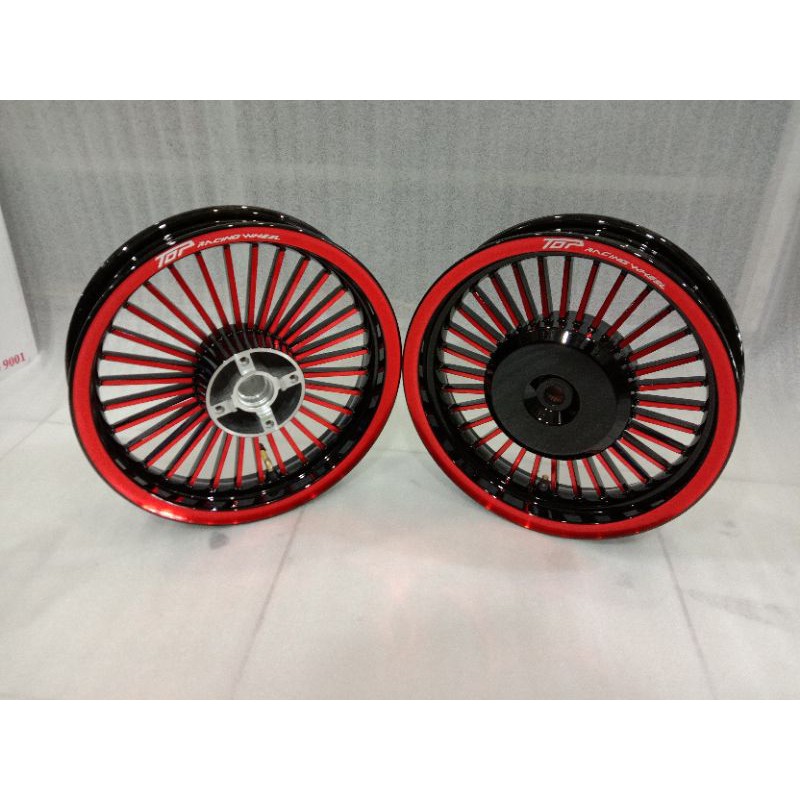 VELG TAPAK LEBAR RETRO RING 12 SCOOPY,BEAT,VARIO,SCACY DLL