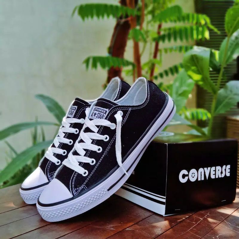 SEPATU CONVERSE ALL STAR PRIA/WANITA SIZE 36-43 CHUCK TAILOR 70s WHITE BLACK FULL BLACK BOOTS/PENDEK SEKOLAH REMAJA/DEWASA MURAH TERLARIS