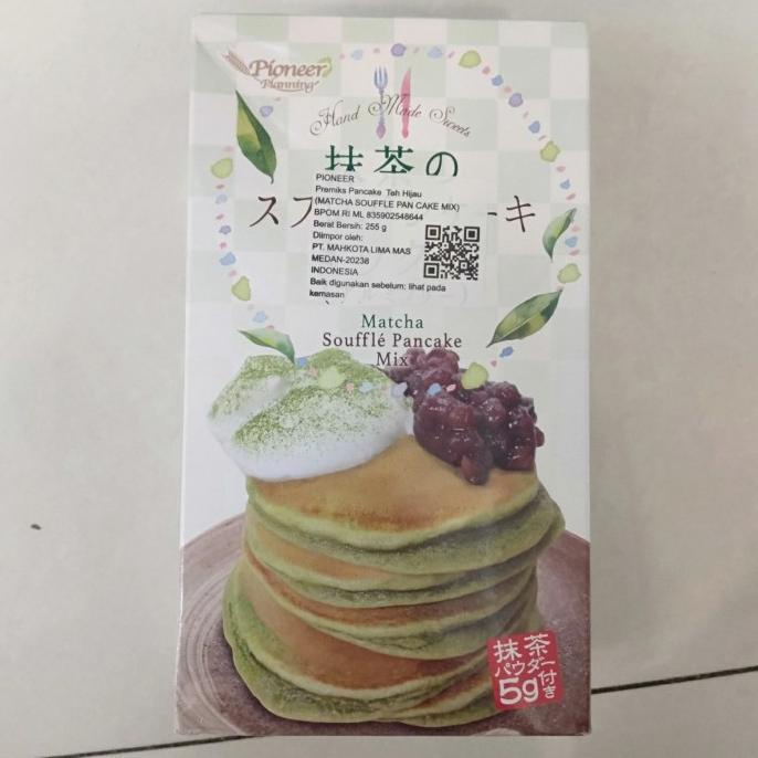

@#@#@#] Pioneer premiks pancake teh hijau Matcha / Souffle pancake mix 255 gr