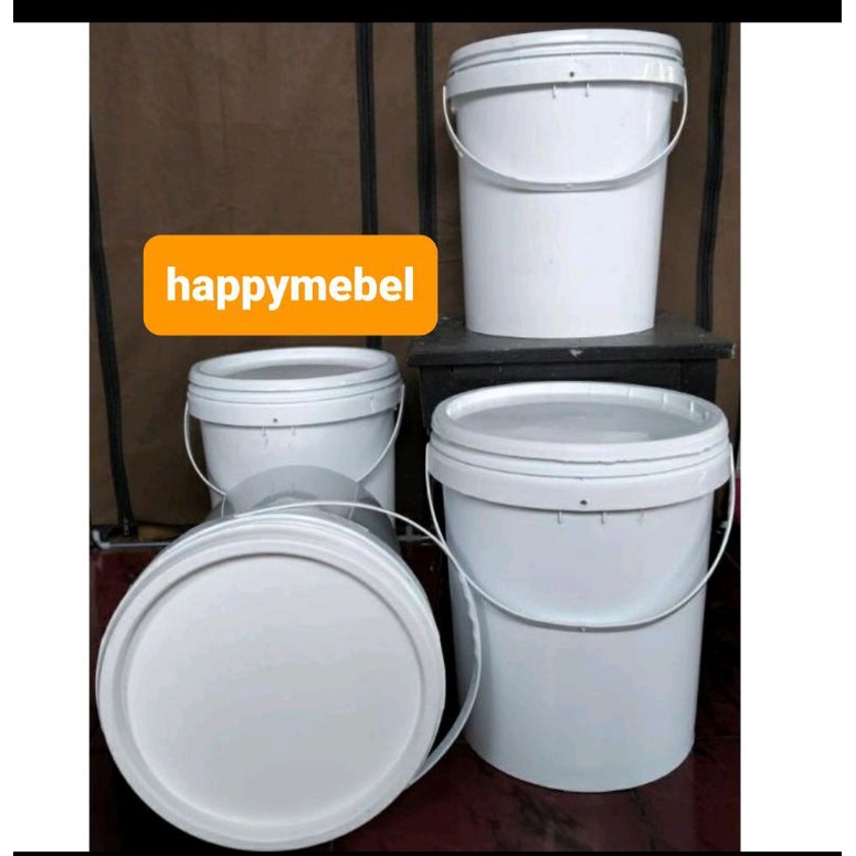 ember bekas cat 25kg ember cat bekas 25kg pail plastik bekas cat 25kg