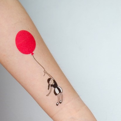 

POTATOO Flyaway Temporary Tatto Sticker