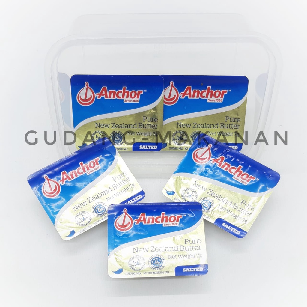 

ANCHOR Minidish Butter Salted/Unsalted 7gr| Mentega MPASI