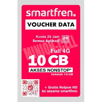 Voucher Smartfren 18GB FULL NONSTOP