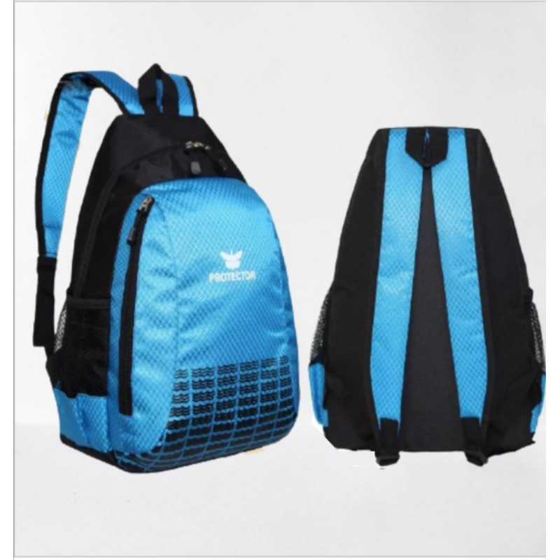 TAS RANSEL PRIA WANITA MURAH {Biru Hitam}