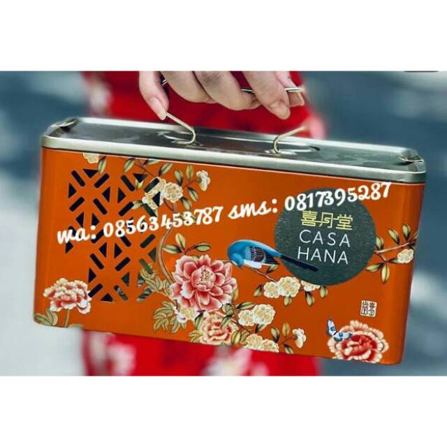 CASAHANA MOONCAKE MALAYSIA Orange isi 4pcs
