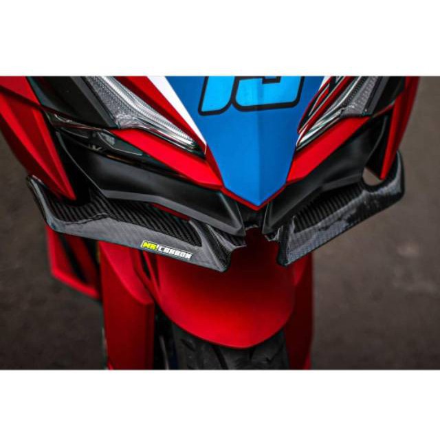 WINGLET KARBON KEVLAR CBR 150 150R FACELIFT WINGLET KEVLAR ASLI CBR 150R FACELIFT WHINSILD CBR 150 R