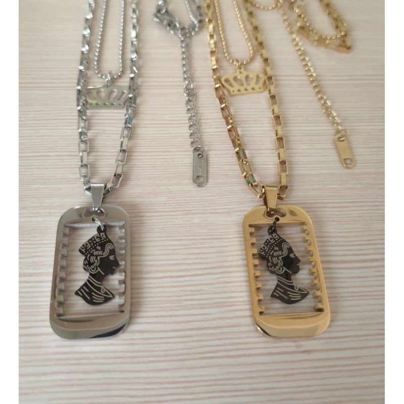 Kalung Hip Hop Titanium Kalung Import