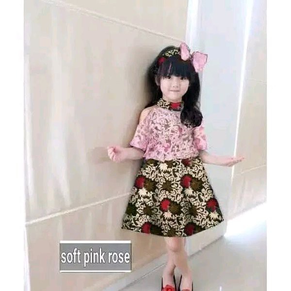 Dress Kids Baju Dress Batik Anak Perempuan Murah Batik Anak Model Terbaru Kekinian Mewah Shopee Indonesia