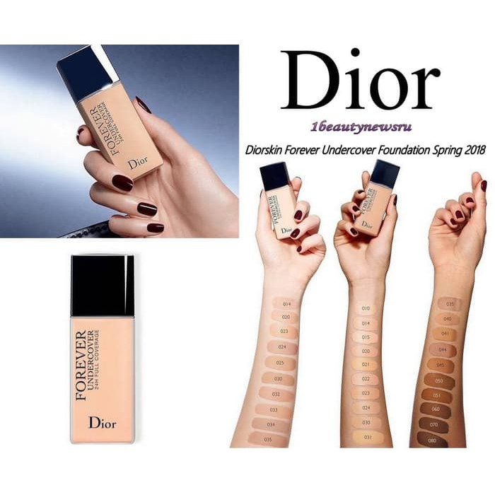 lila Specifiek optocht Jual DIOR Forever Undercover Foundation 012 Indonesia|Shopee Indonesia