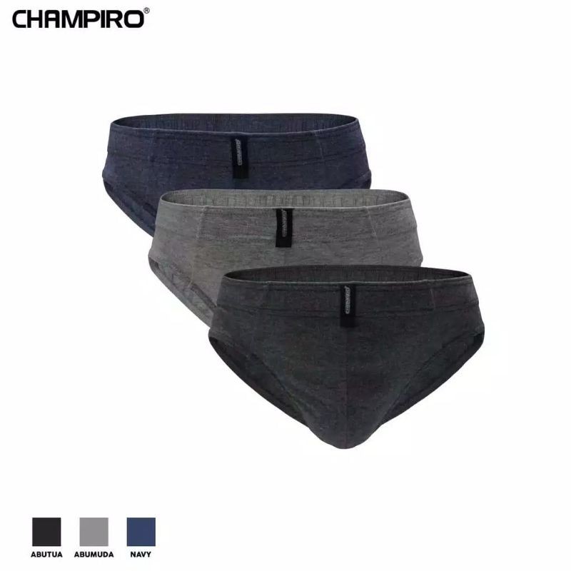 Champiro CD pria katun C0312 Sekotak isinya 3Pcs