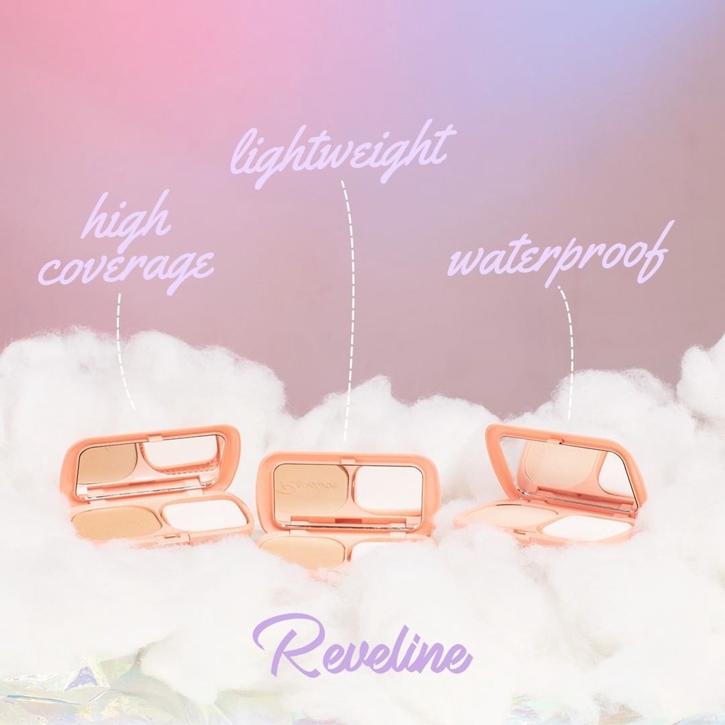 ✦SINAR✦ Reveline Brightening Two Way Cake | TWC | Bedak Padat