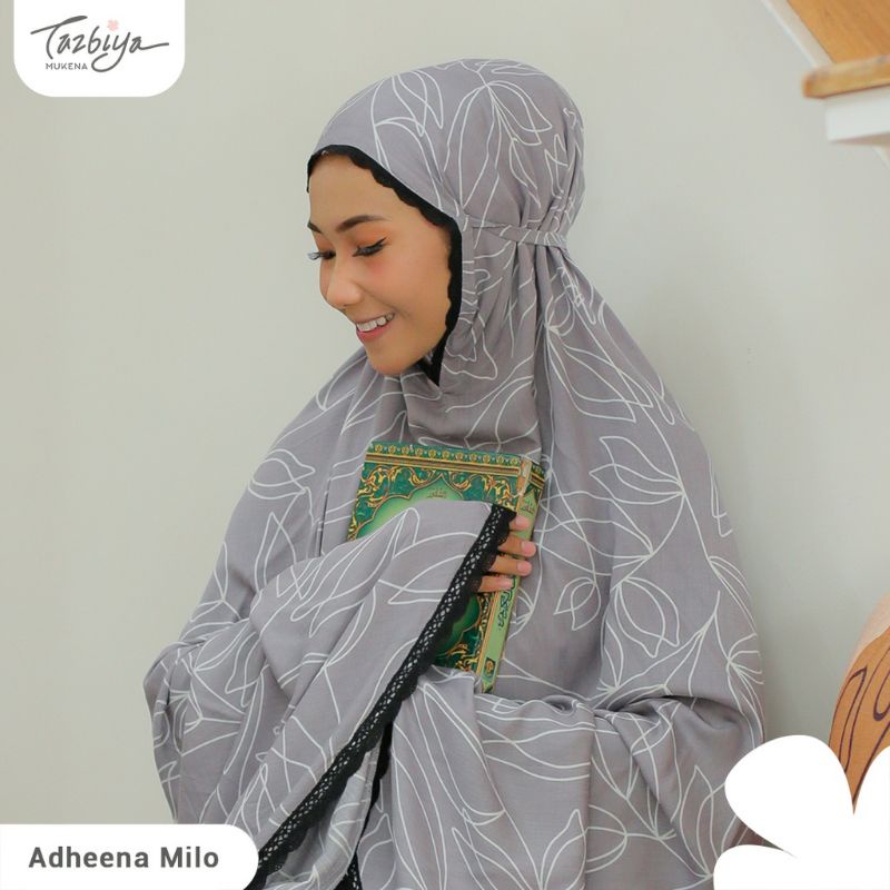 Mukena Tazbiya Allover Adheena Series Allsize