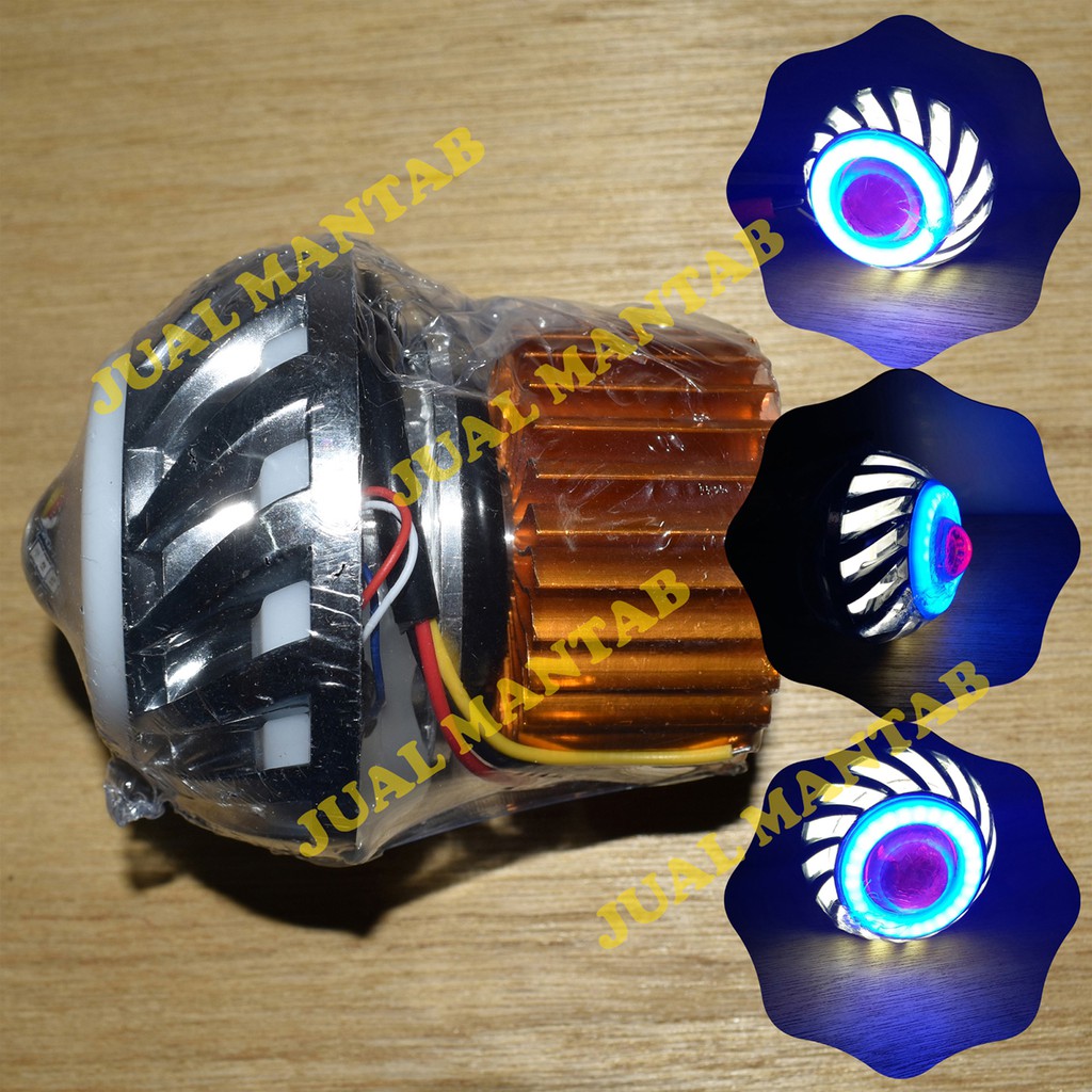 Lampu Projie Depan Lampu Projie + Flash Projector U42 Lampu Proyektor Universal Populer Lampu Projie Motor Lampu LED Projie Motor Murah Laris