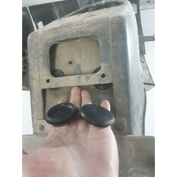 karet tutup spakbor belakang stoplamp vespa excel