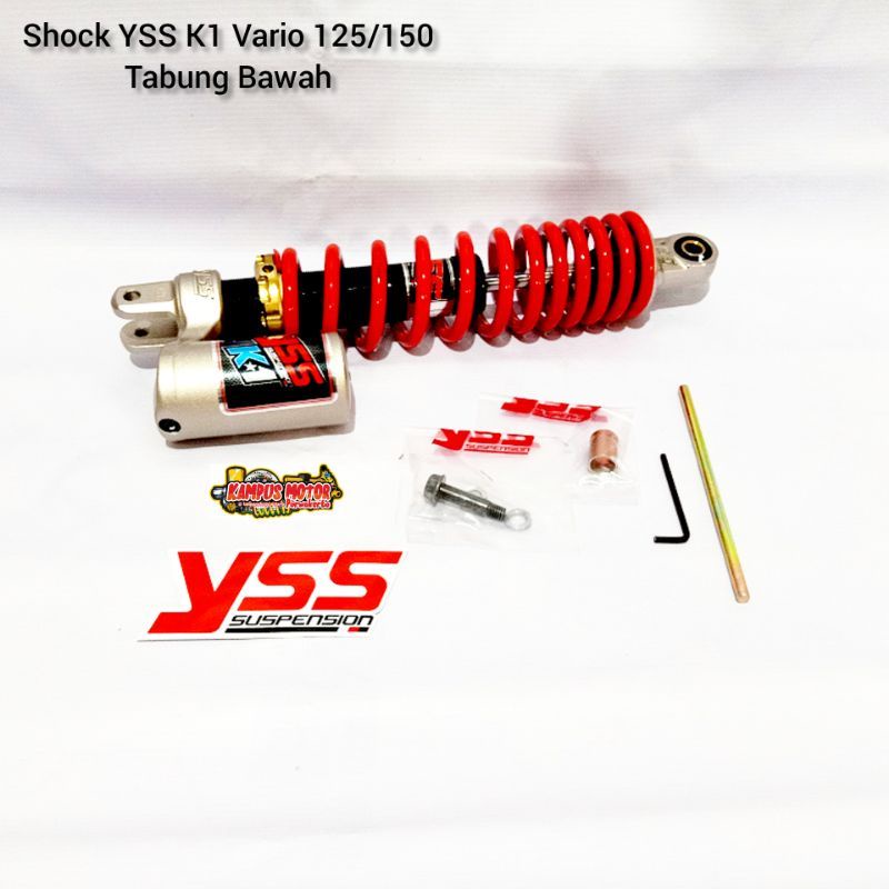 YSS SINGLE SHOCK VARIO 150 TABUNG BAWAH