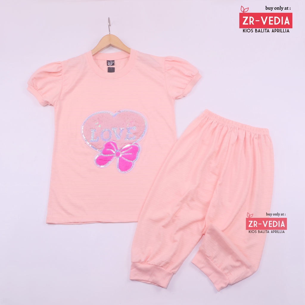 Setelan Kokumi Size 1-10 Tahun / Set Baju Karakter Kaos Lengan Pendek Celana Pendek EXPORT PREMIUM