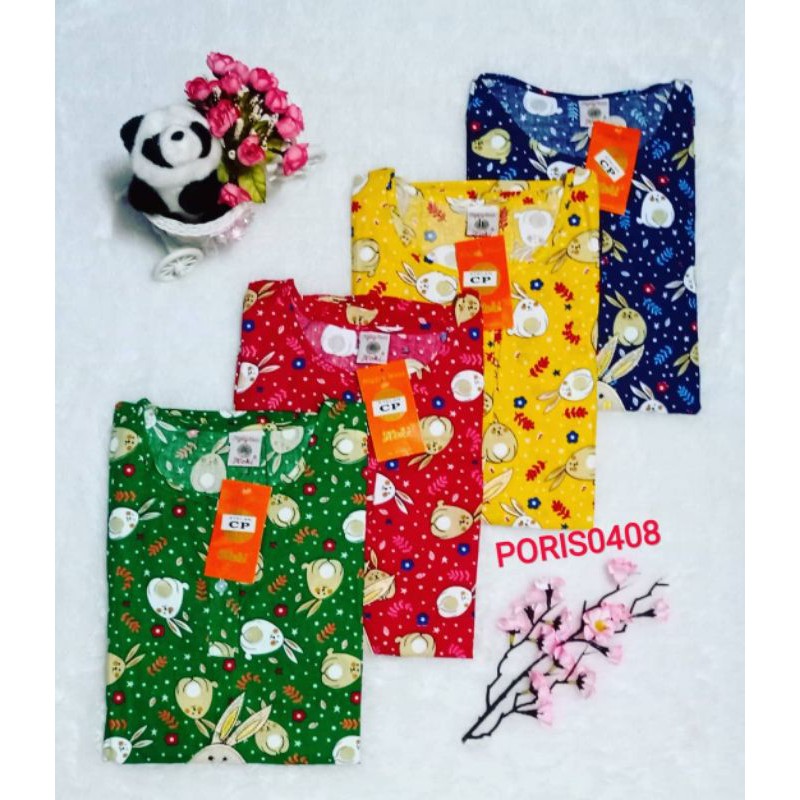 [Grosir 4] Baju Tidur/Piyama Wanita Katun CPJ &quot;HOKI/HOKISON&quot;