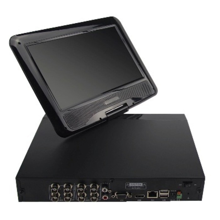 DVR H.264 CCTV 8CH + MONITOR 10INCH HZ2008 NON VGA OUTPUT