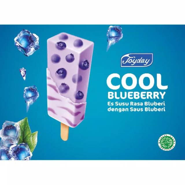

JOYDAY Ice Cream Cool Blueberry (1 karton = 45 pcs)