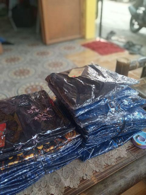 Bswart Batik Hrb026 Kenongo Hem Pendek Padi Pekalongan M L Xl Batik Pria Murah Modern