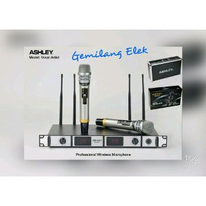 Mic Wireless ASHLEY VOCAL ARTIS  Berkualitas
