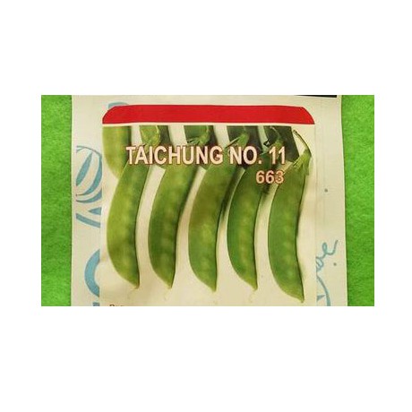 3 Benih Kacang Kapri Pea Taichung F1 HYBRIDA bibit tanaman sayur sayuran kacang polong