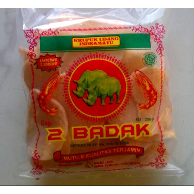 

Krupuk udang cap 2 badak