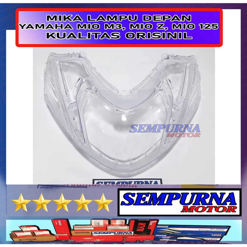 Kualitas Terbaik Mika Lampu Depan Mio M3 Mio 125 Mio Z Kualitas Ori Original Tidak Mudah Buram